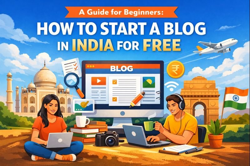 How to start a blog in India for Free