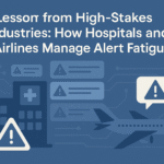 Lessons from High-Stakes Industries: How Hospitals and Airlines Manage Alert Fatigue