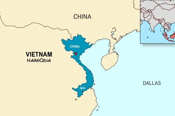 Where is Vietnam on the Map