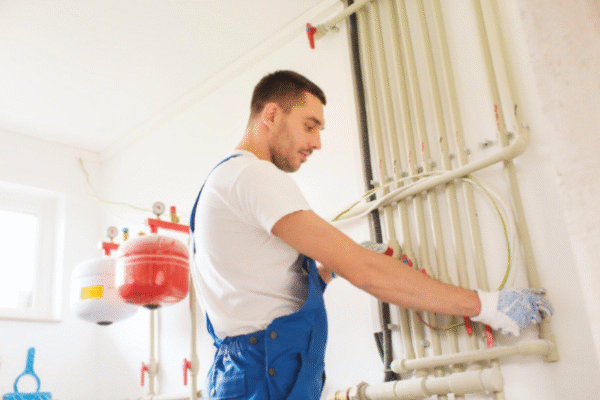 Professional plumbers