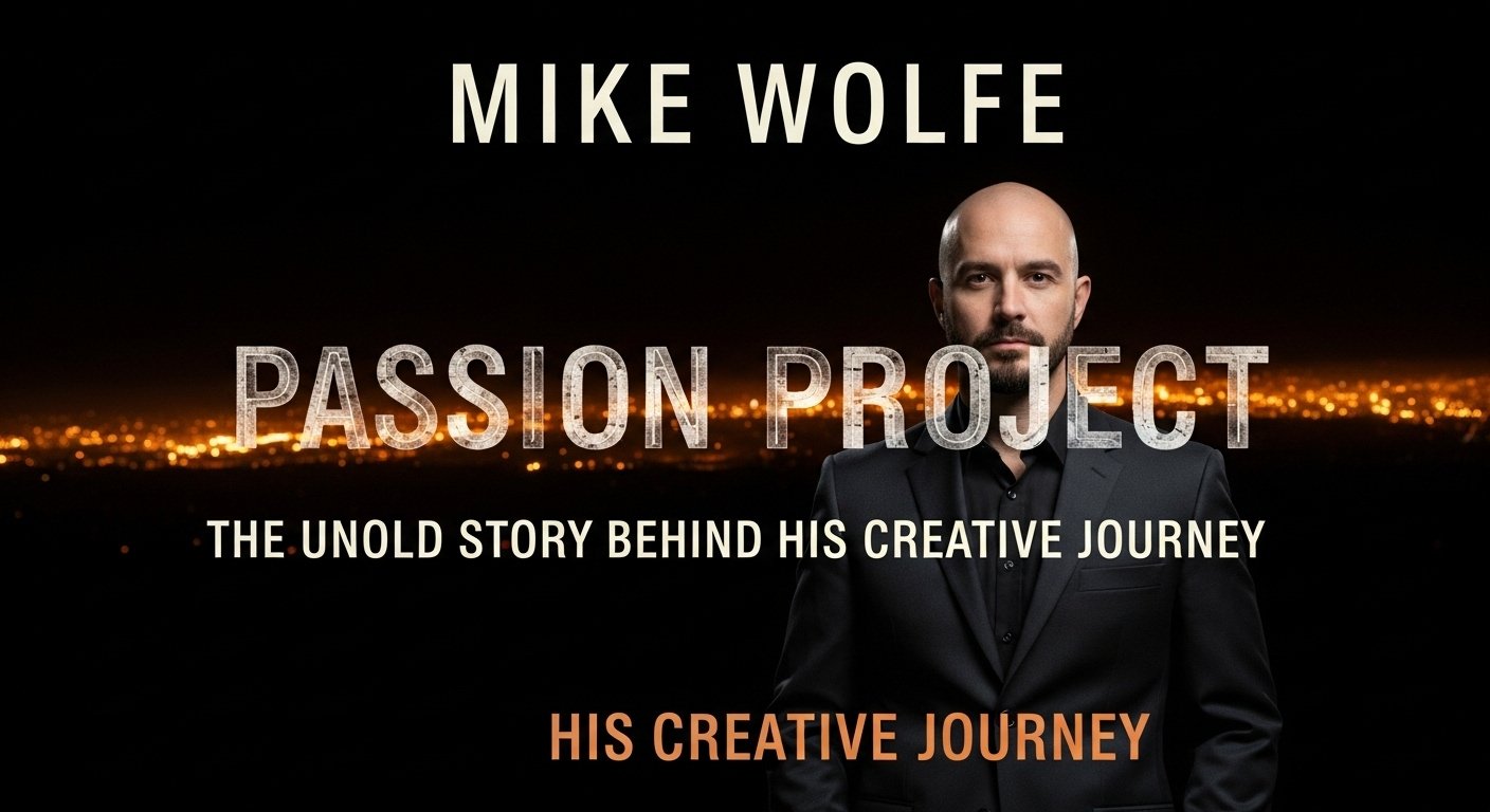 Mike Wolfe Passion Project: The Untold Story Behind His Creative Journey