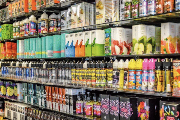 Popular Vape Devices in a Smoke Shop
