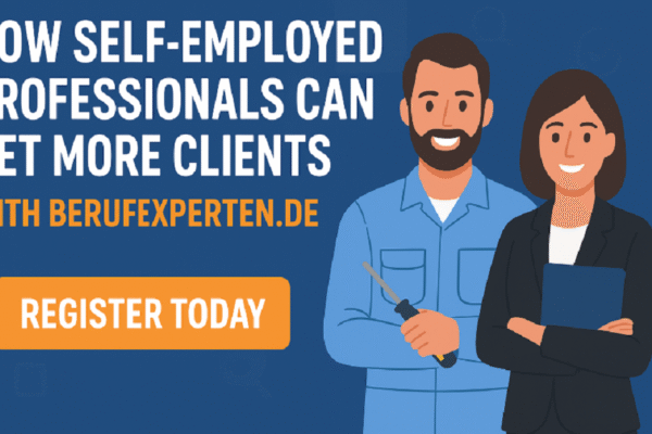 How Self-Employed Professionals Can Get More Clients with BerufExperten.de Self-Employed Professionals