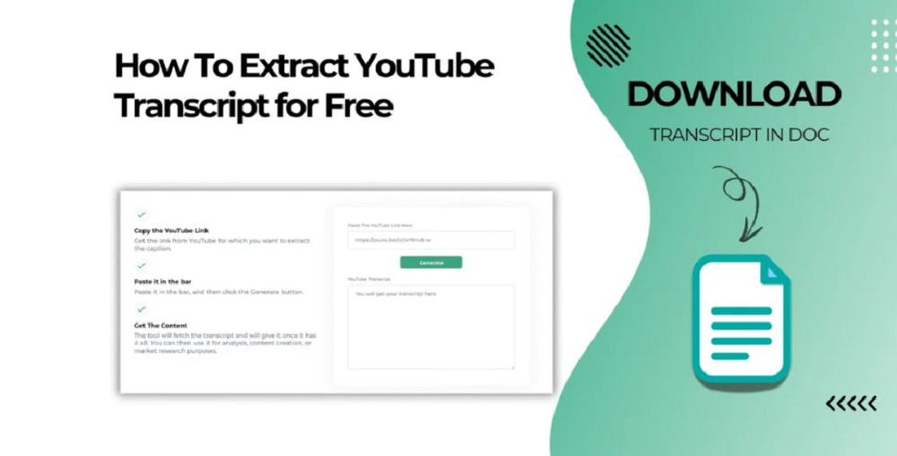 transcript extractor