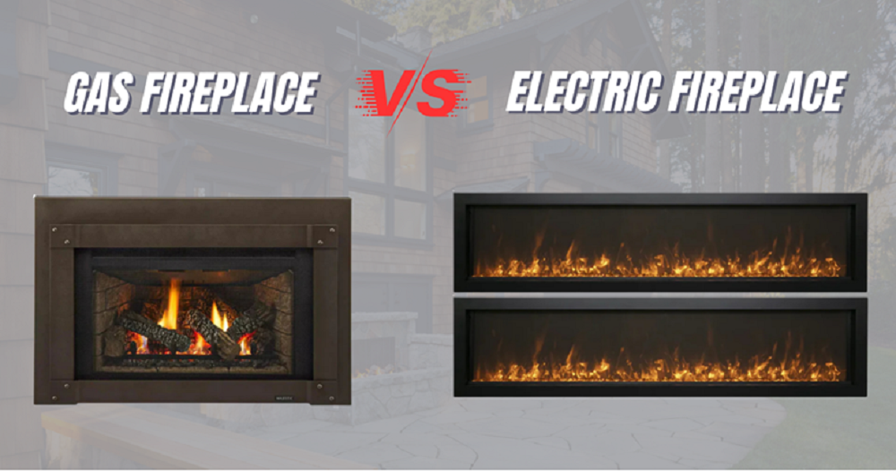 Electric Fireplaces vs. Gas Fireplaces