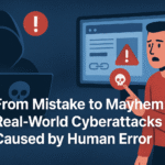 From Mistake to Mayhem: Real-World Cyberattacks Caused by Human Error