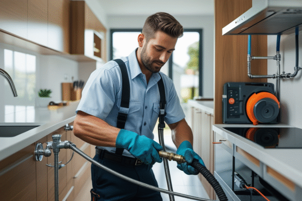 blocked drain plumber Melbourne