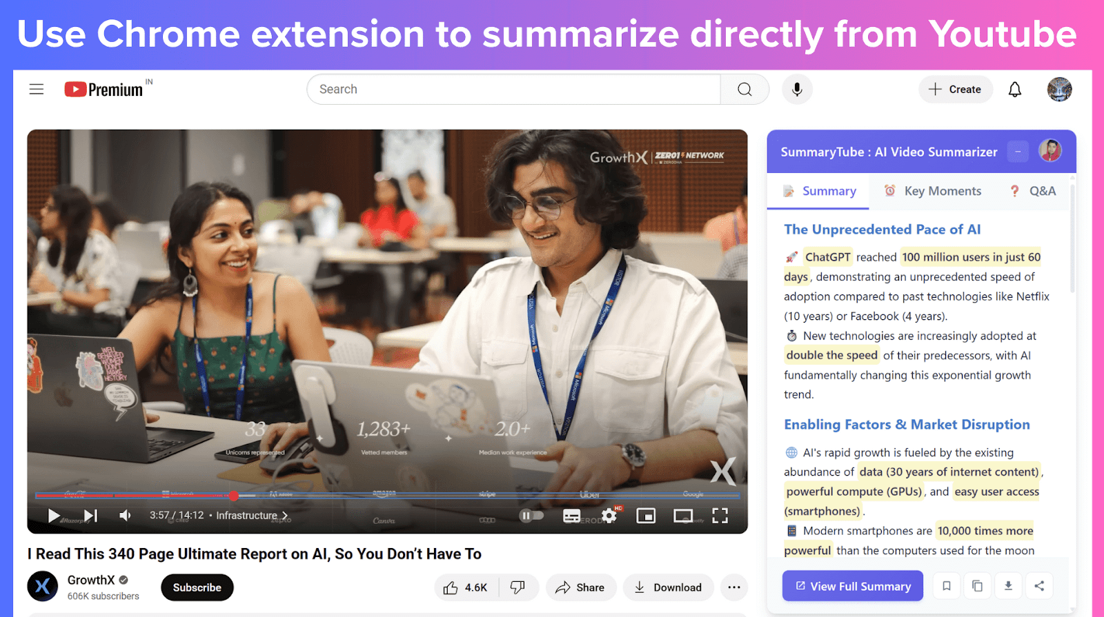 YouTube Video Summarizer
