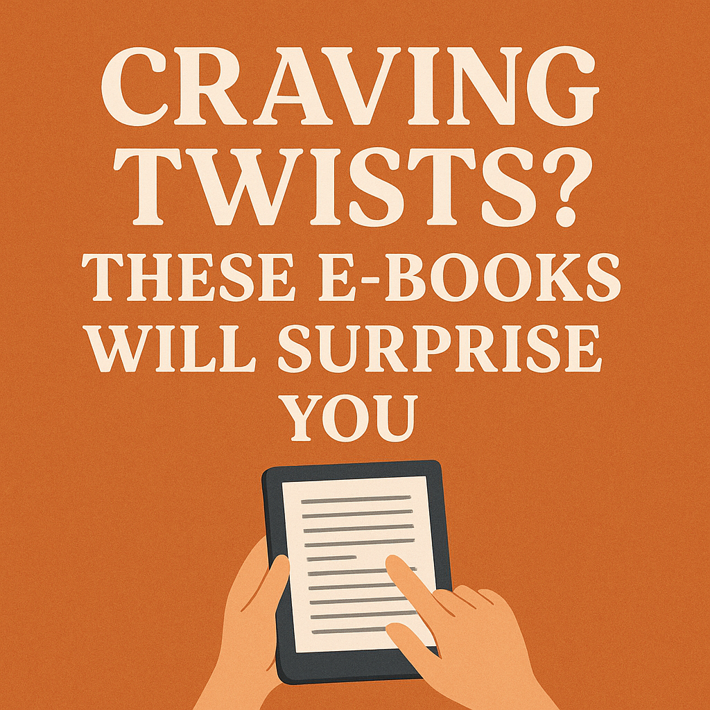 Craving Twists? These E-Books Will Surprise You