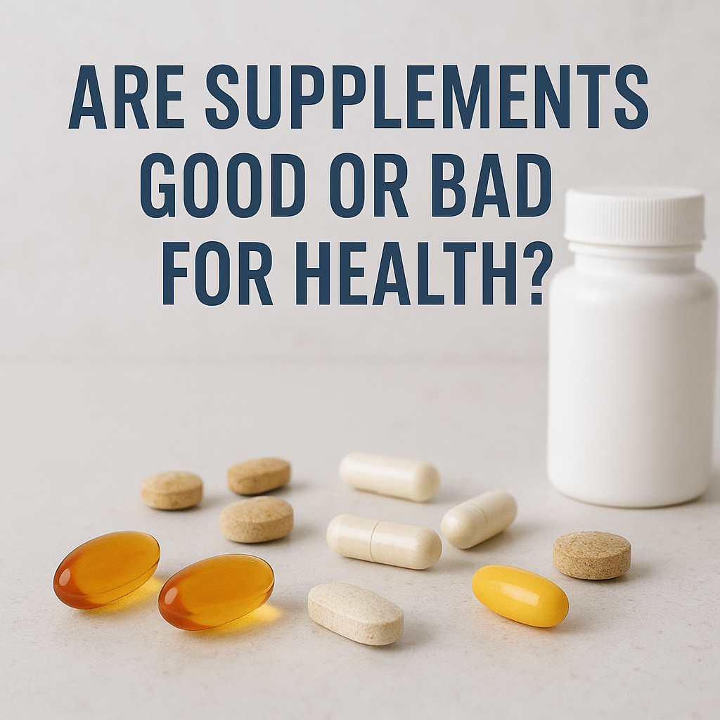 Are Supplements Good or Bad for Health?