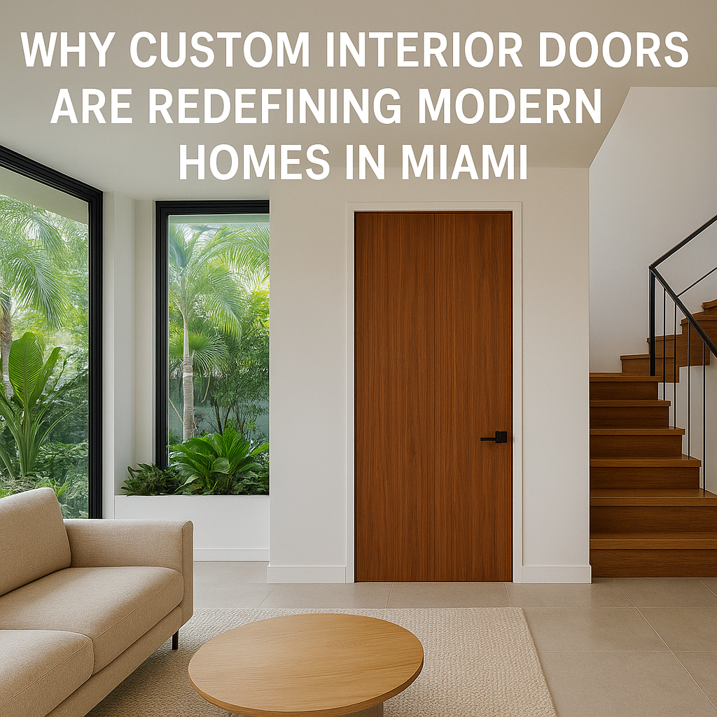 Why Custom Interior Doors Are Redefining Modern Homes in Miami