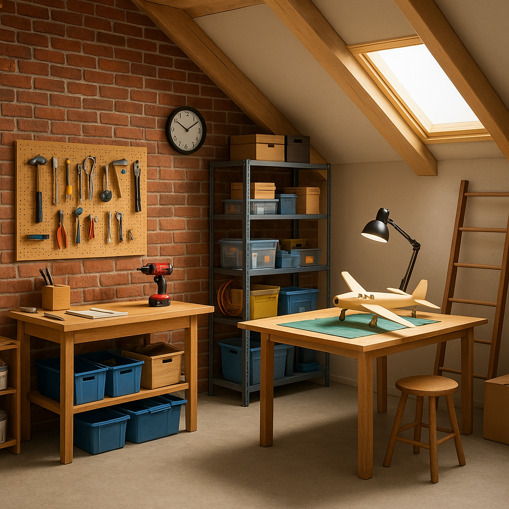 Designing Space for Hobbies: How Garages and Attics Unlock Hidden Potential