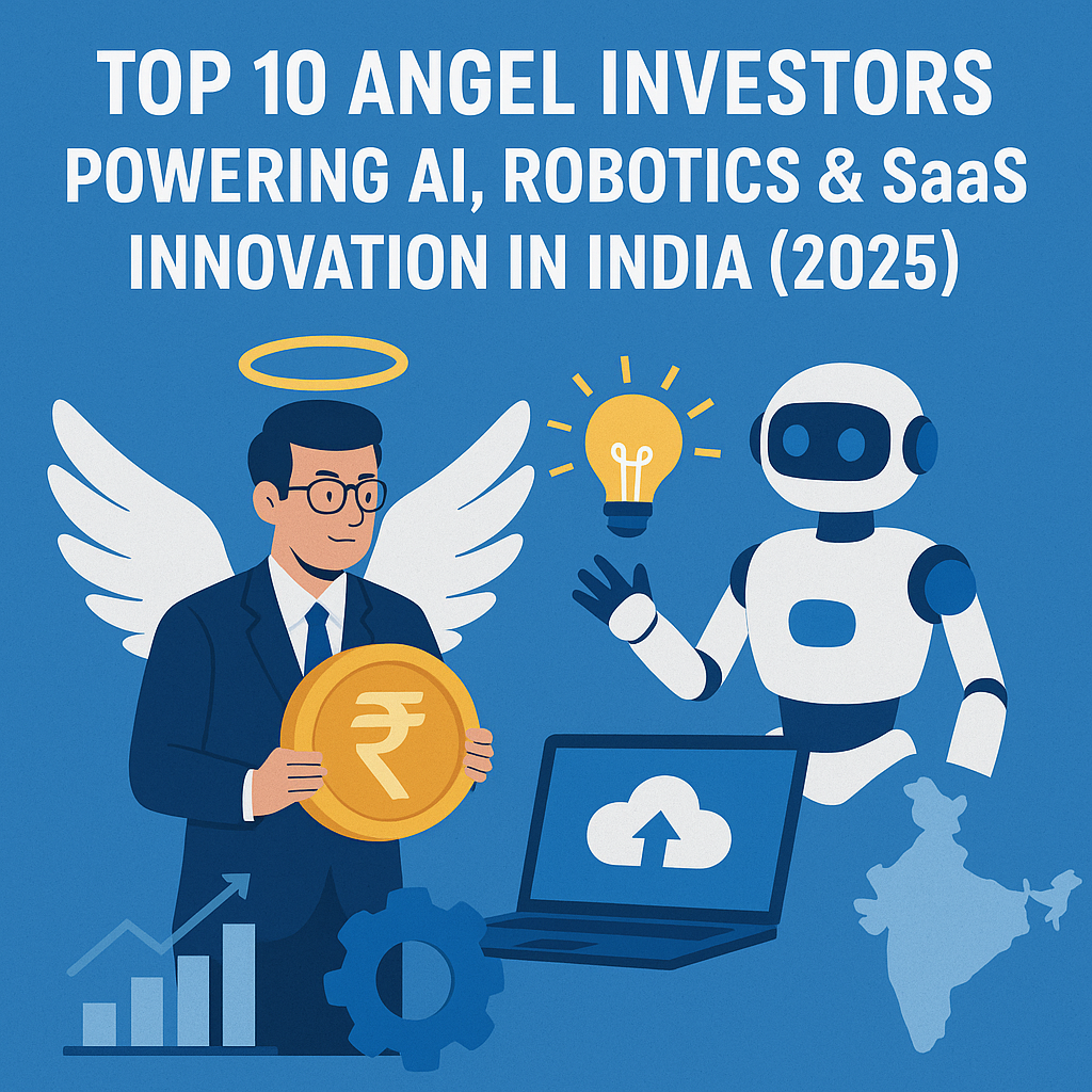 Top 10 Angel Investors Powering AI, Robotics & SaaS Innovation in India (2025)