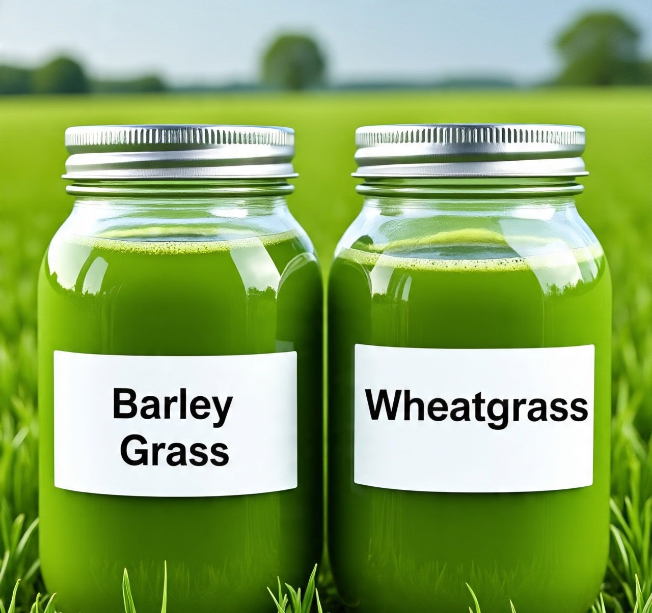 Barley Grass vs. Wheatgrass