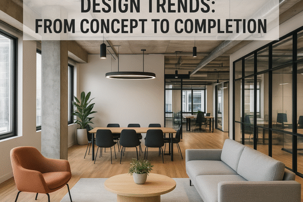 Reno Commercial Interior Design Trends: From Concept To Completion