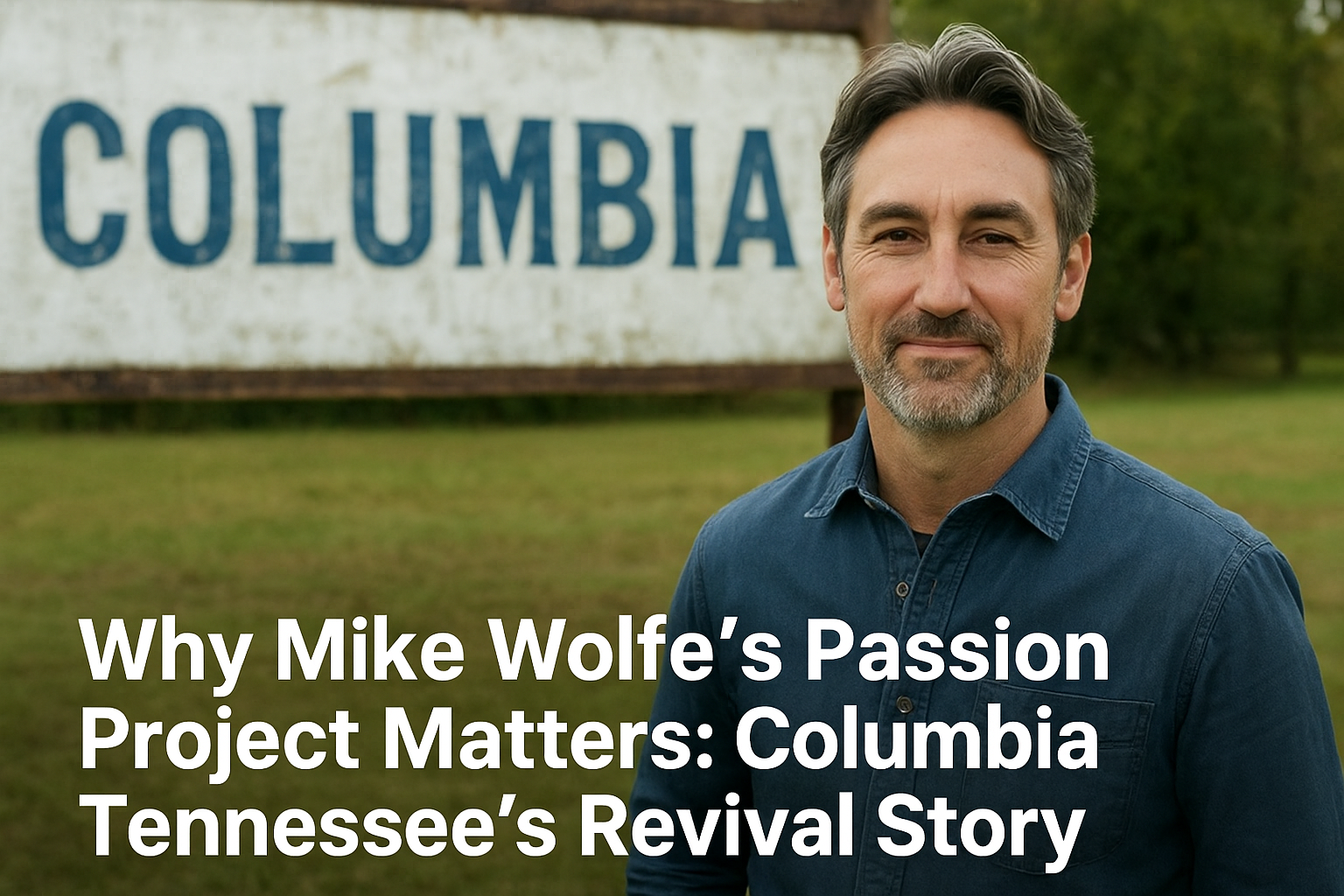 MIKE WOLFE’S PASSION PROJECT MATTERS