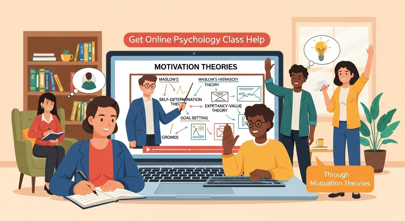 Get Online Psychology Class Help Through Motivation Theories