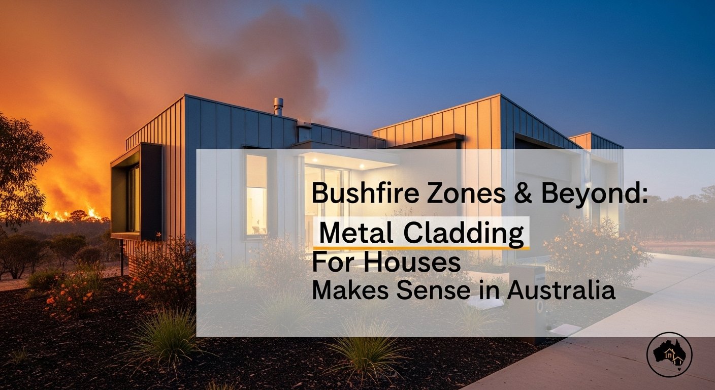 Bushfire Zones & Beyond: Why Metal Cladding For Houses Makes Sense in Australia