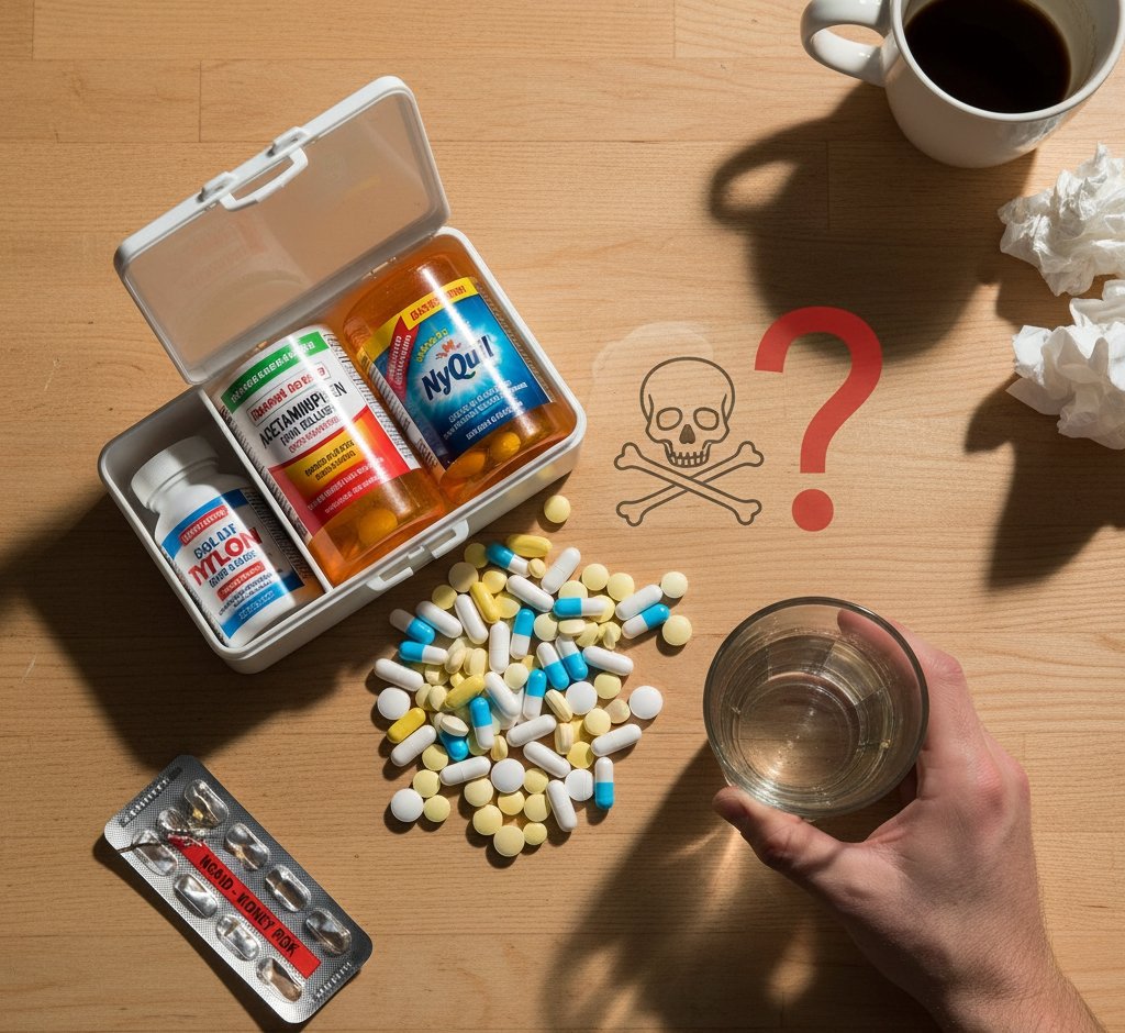 Image showing the dangers of mixing drugs together