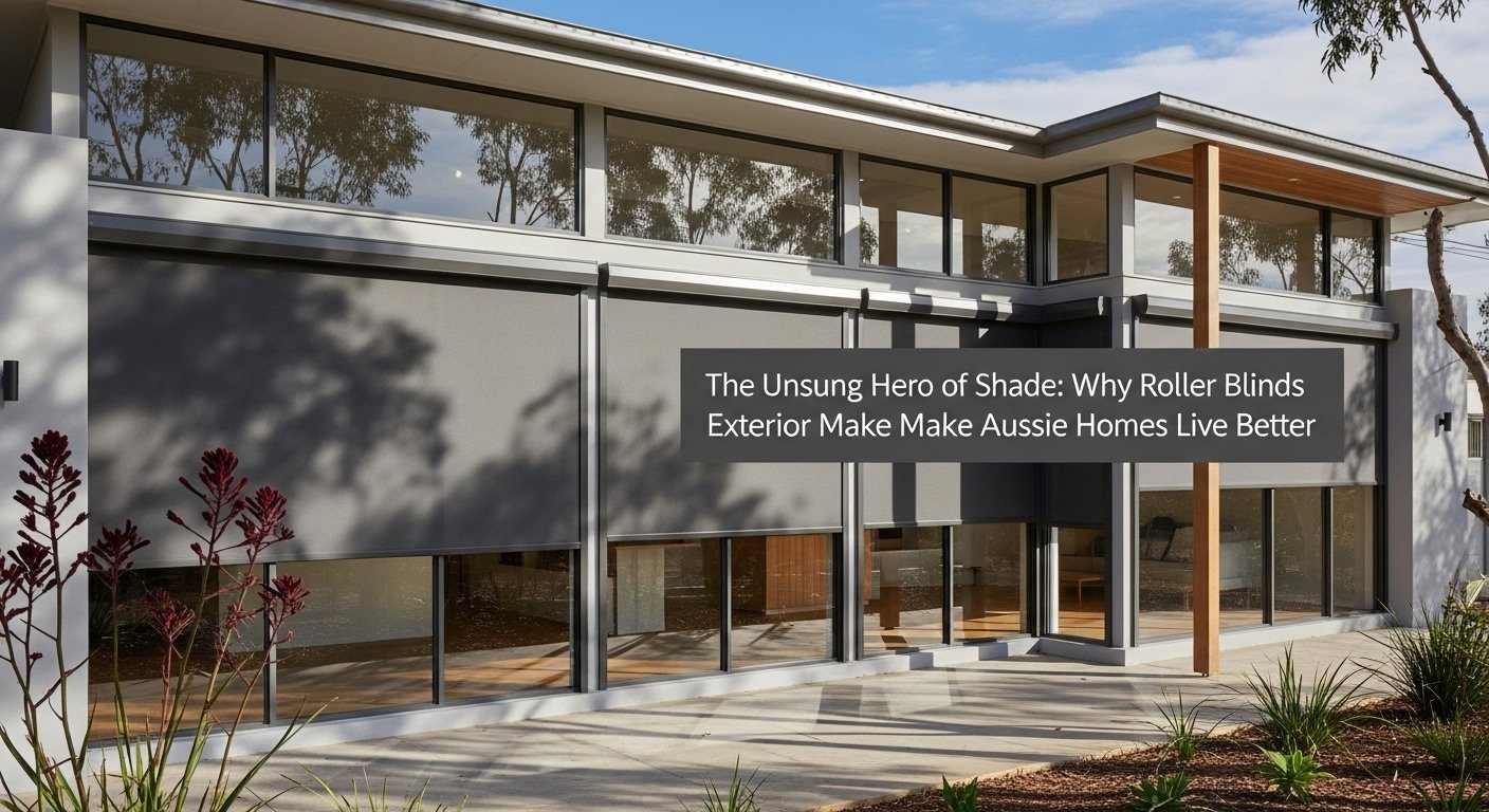The Unsung Hero of Shade: Why Roller Blinds Exterior Make Aussie Homes Live Better