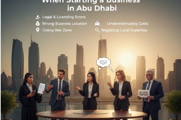 Top 5 Mistakes to Avoid When Starting a Business in Abu Dhabi