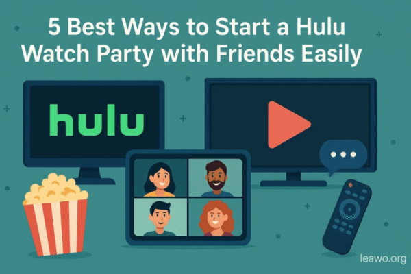 5 Best Ways to Start a Hulu Watch Party with Friends Easily