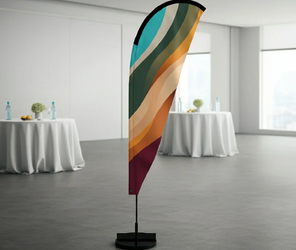 Best Materials for Indoor Conference Flags