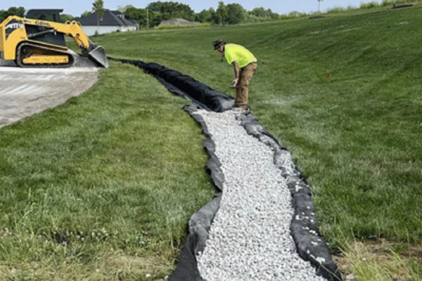 French drain contractor