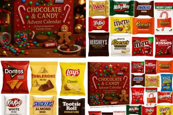 Chocolate and Candy Advent Calendar 2025