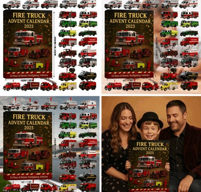 Fire Truck-Themed Advent Calendar Is a Must-Have!