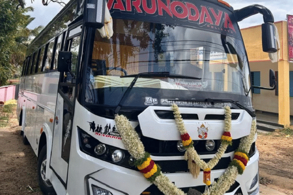 25 seater bus hire in Bangalore
