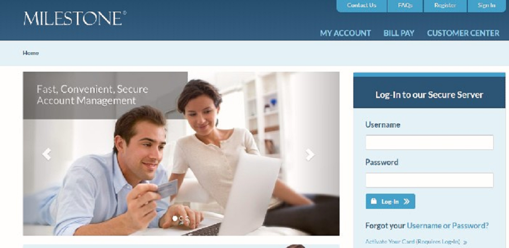 MyMilestoneCard Login