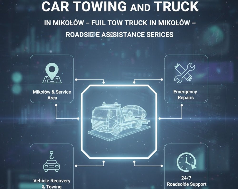 Car Towing and Tow Truck in Mikołów
