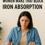 Common Mistakes Women Make That Block Iron Absorption