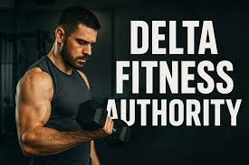 Modern gym interior with people working out at Delta Fitness Authority