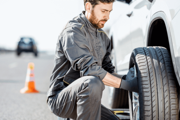 Professional tyre installation by fitment partners ensuring safety in the UAE