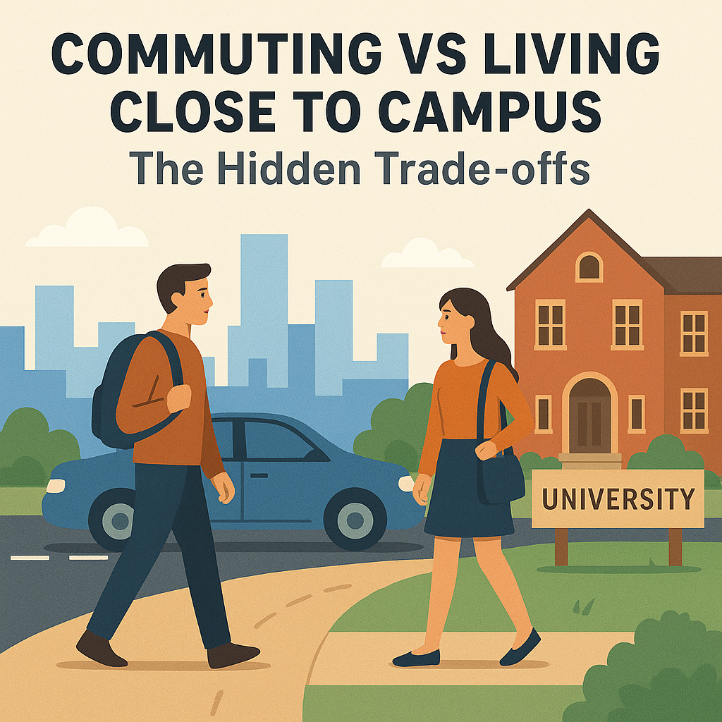 Commuting vs Living Close to Campus: The Hidden Trade-offs