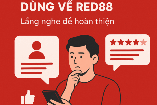 Phản ánh người dùng về Red88: lắng nghe để hoàn thiện