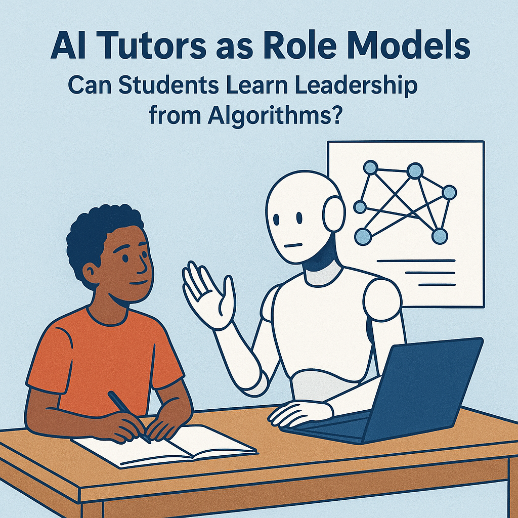 AI Tutors as Role Models: Can Students Learn Leadership from Algorithms?