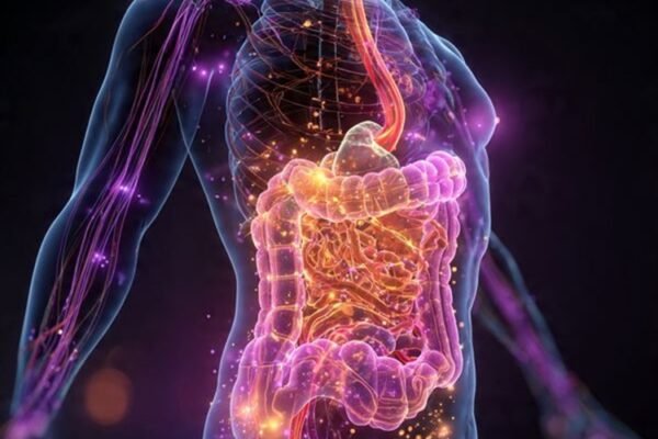 Healthy foods that support the human digestive tract and gut health