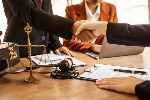 Clients in Law Firm