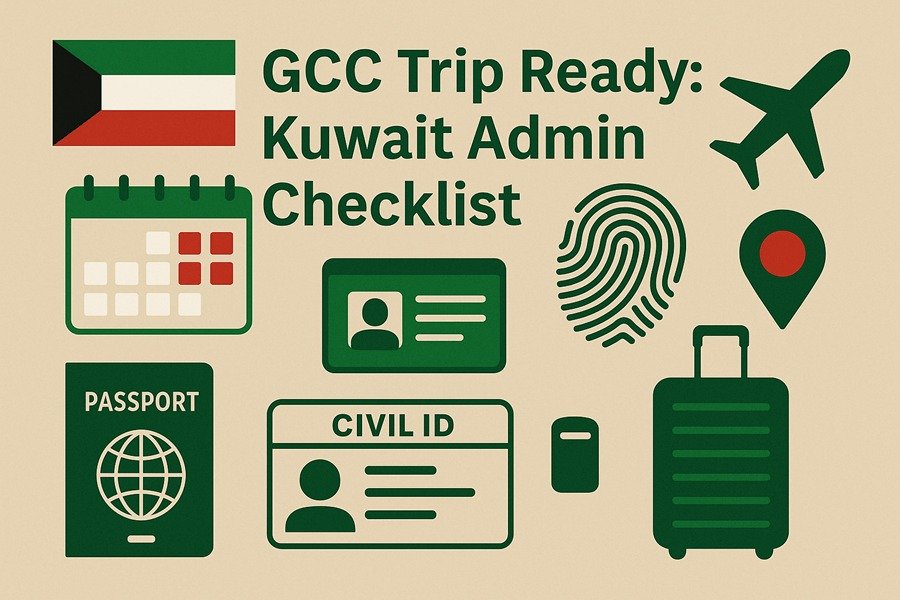 Kuwait Admin You Should Finish Before Traveling