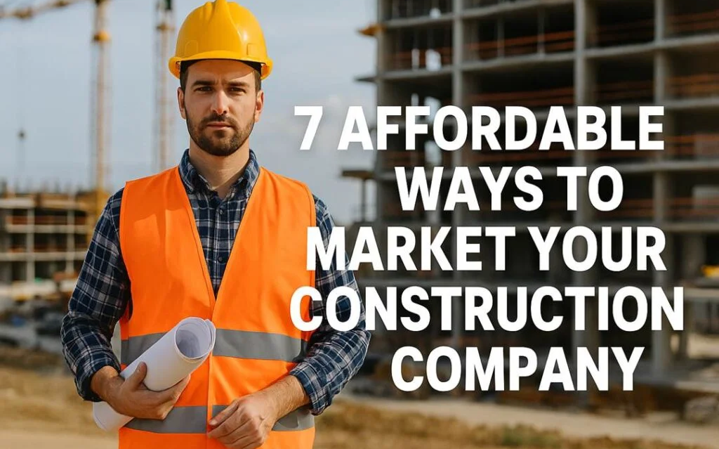 7 Affordable Ways to Market Your Construction Company Without Ads