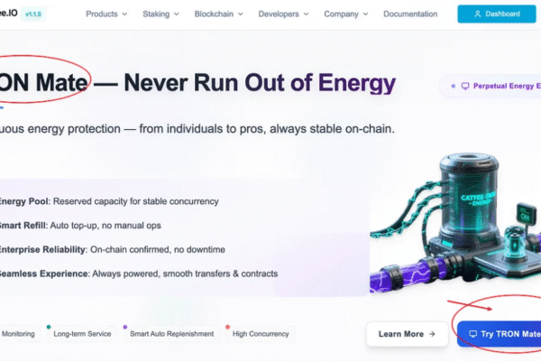 What is Tron Energy Mate?Never Run Out of Energy on TRON