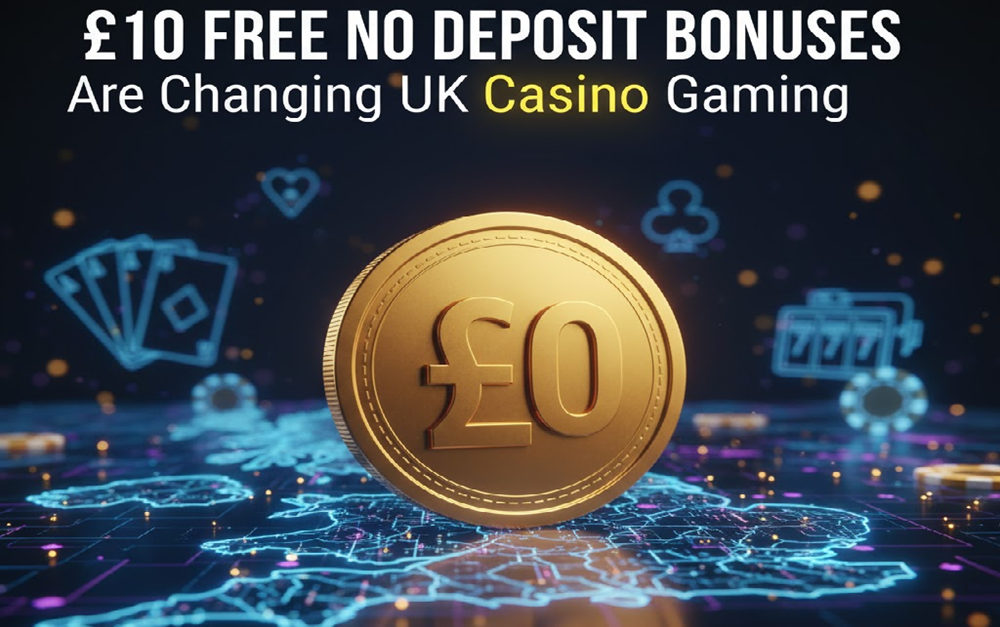 £10 Free No Deposit Bonuses Are Changing UK Casino Gaming