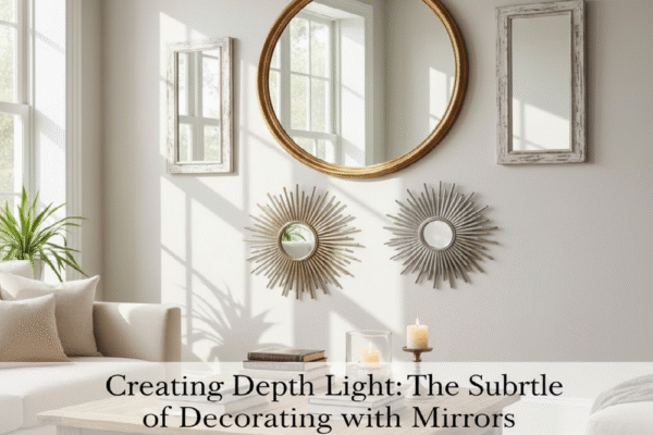 Creating Depth and Light: The Subtle Art of Decorating with Mirrors Decorating with Mirrors