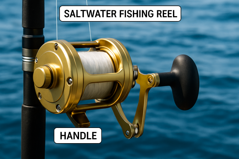 saltwater fishing reel,
