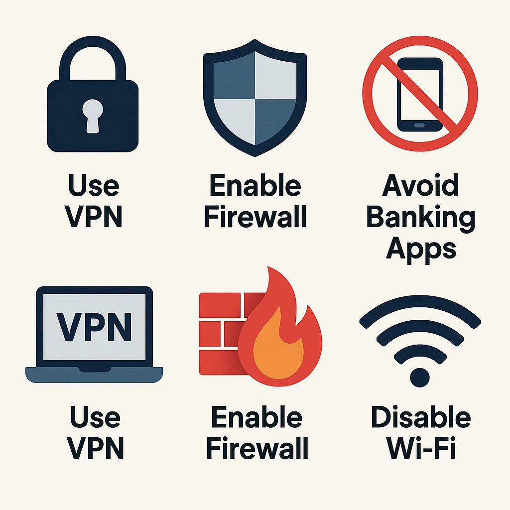 Safety measures to improve safety of your connection