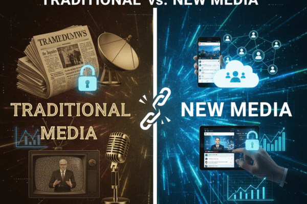 Traditional vs. New Media: What’s the Difference?