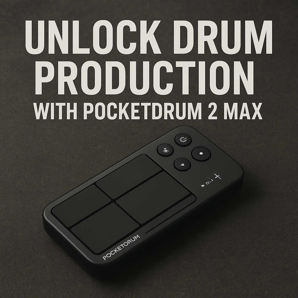 Unlock Drum Production with PocketDrum 2 Max